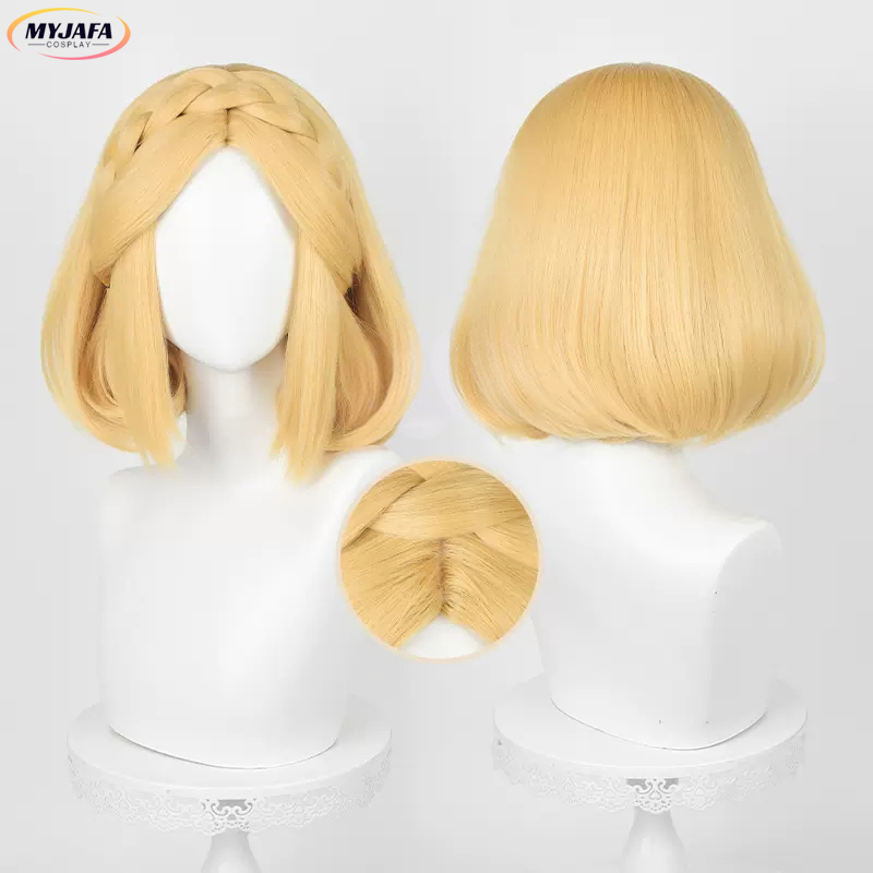 링크 프린세스 35cm 72cm 고품질 황금색 땋은 내 - Anime Cosplay Link 리뷰 및 가격