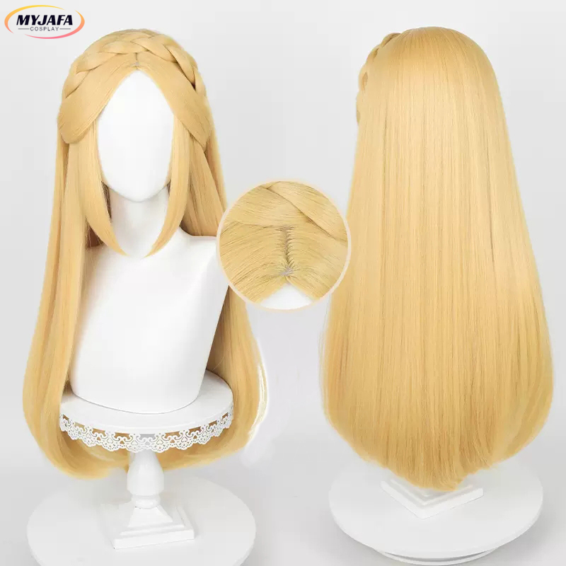 링크 프린세스 35cm 72cm 고품질 황금색 땋은 내 - Anime Cosplay Link 리뷰 및 가격